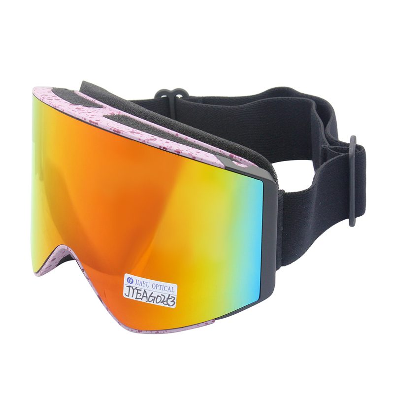 Product photograph of JYEAG0253, CE UV400 Anti-Fog Ski Goggles Fashionable Skateboard Snow Goggles, published by Jiayu