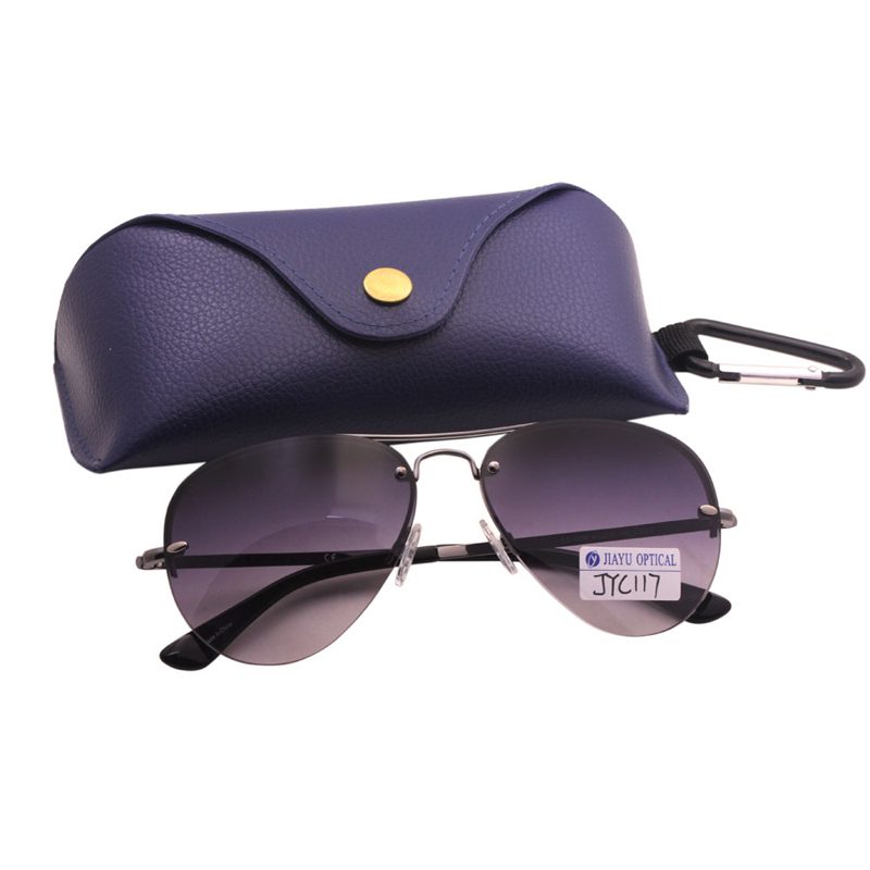 Product photograph of JYC117, Pilot Sunglasses Men Womens Lightweight Aviator Metal Frame Polarized Shades, published by Jiayu