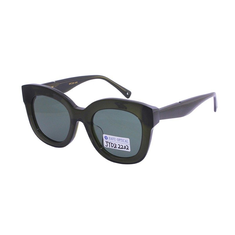 Product photograph of Acetate Womens Sunglasses Polarized Round Sun Glasses UV Protection Ladies Shades Retro Sunnies, published by Jiayu