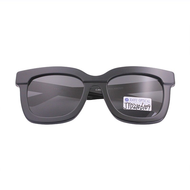 Product photograph of Handmade Acetate Polarized Sunglasses for Women UV Protection Retro Trendy Style Sun Glasses, published by Jiayu