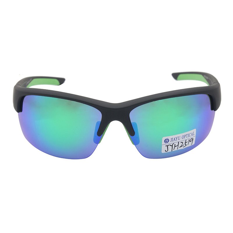 Product photograph of JYH2519, High Quality Bulk Order Half Frame Outdoor Sports Sunglasses, published by Jiayu