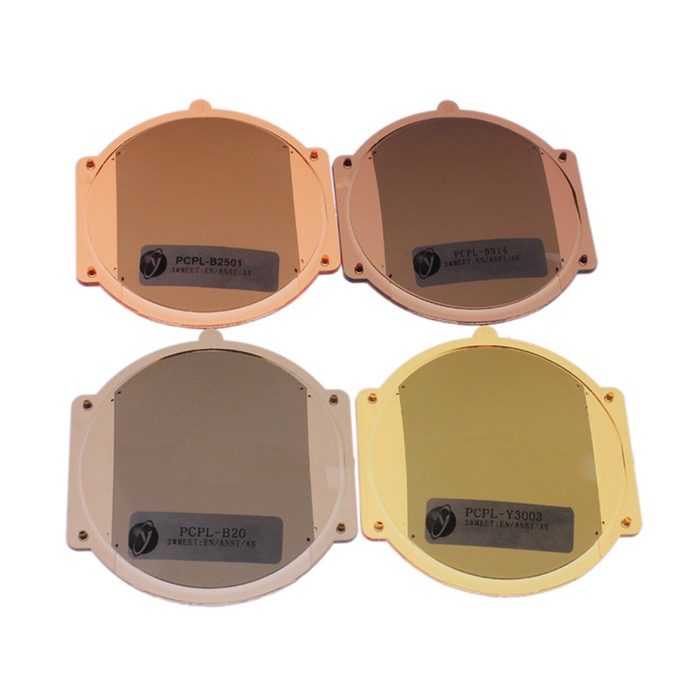 Lens photograph, Custom Logo Colorful PCPL Polycarbonate Polarized Sunglasses Lenses, published by Jiayu