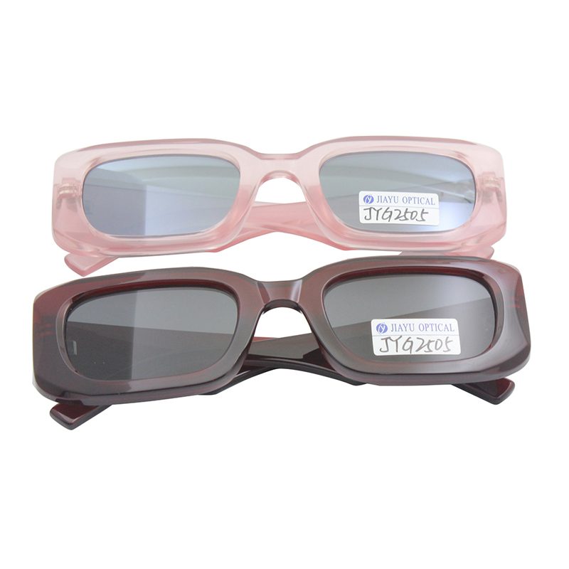 Product photograph of JYG2505, Rectangle Sunglasses for Women Men Trendy Retro Fashion Sunglasses UV 400 Protection Square Frame, published by Jiayu