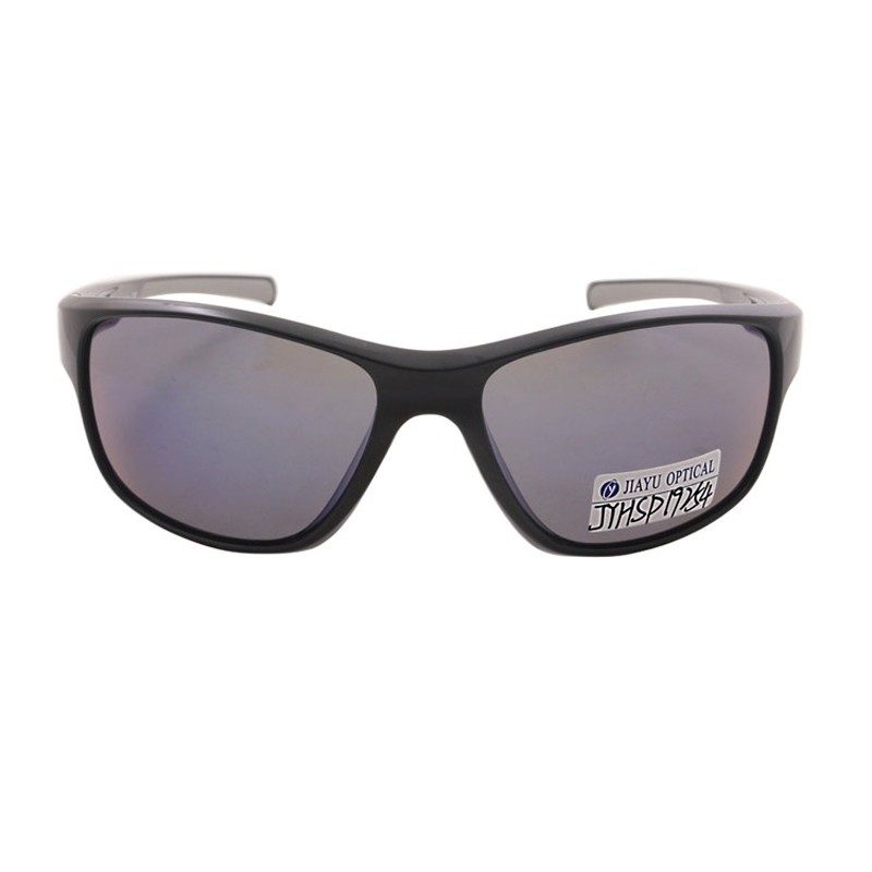 Product photograph of PC TR90 plastic sports safety sunglasses factory safety glasses supplier, published by Jiayu