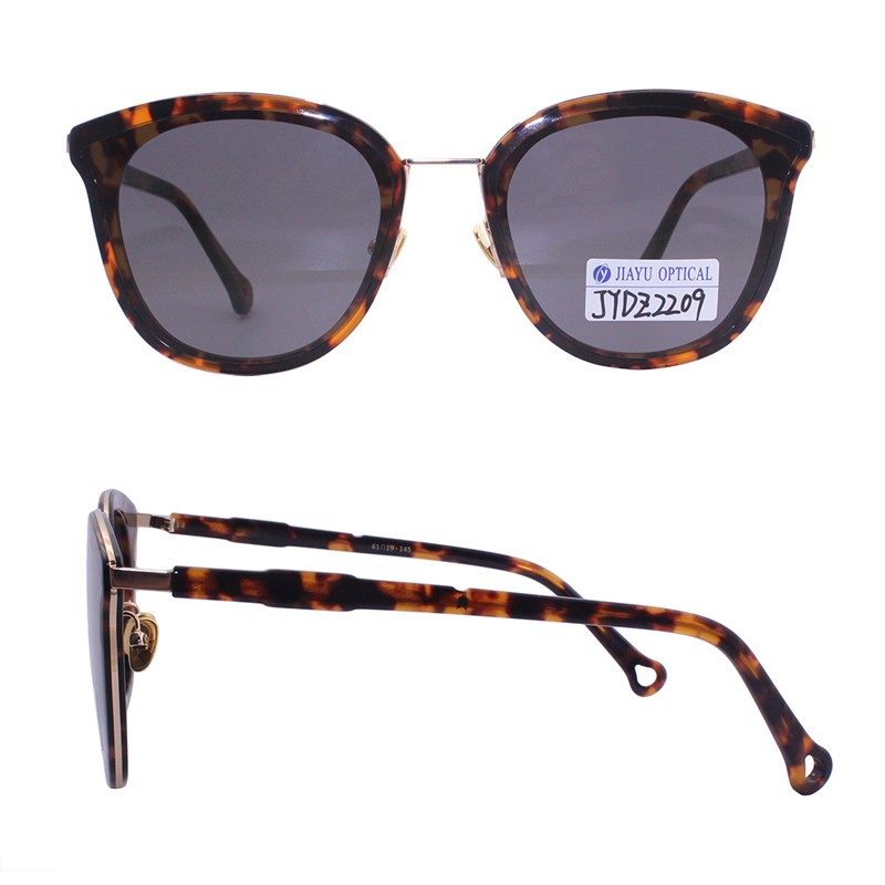 Product photograph of Produce Polarized Sunglasses for Women UV - Protection Womens Retro Mirrored Shades with Acetate Frame, published by Jiayu