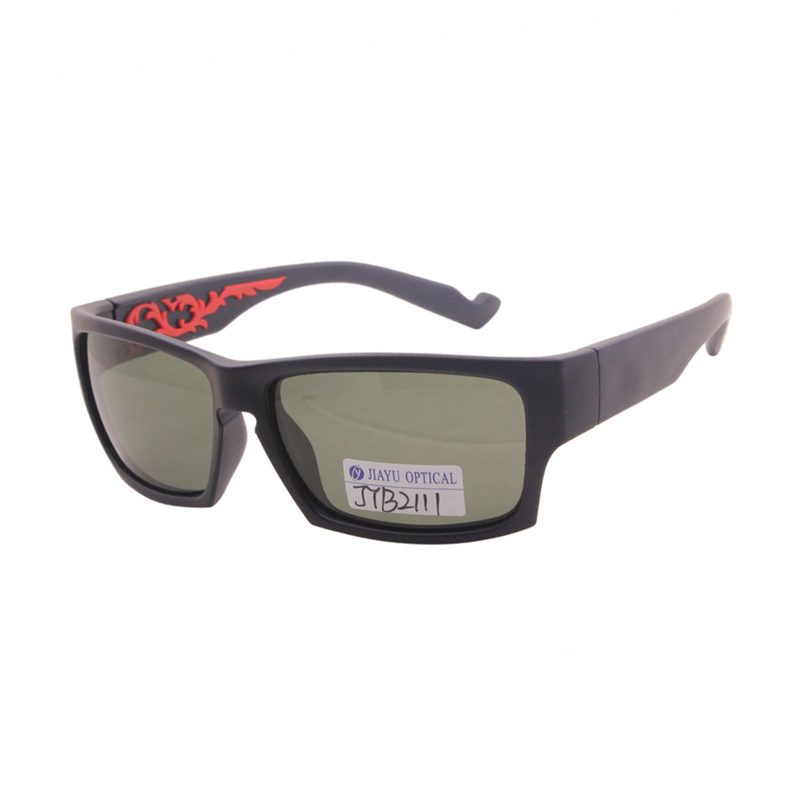 Product photograph of JYB2111, Men's Classic Style Square Polarized Sunglasses Plastic Lightweight Eyewear UV Protection For Driving, published by Jiayu