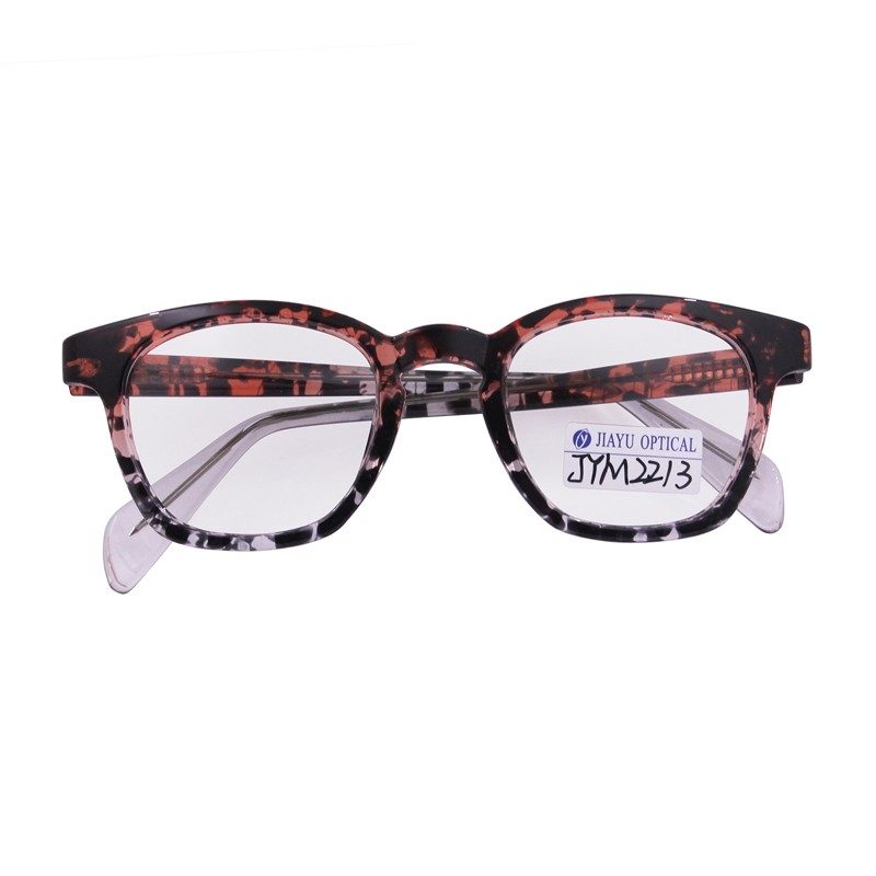 Product photograph of JYM2213, Factory Trendy Ladies Lightweight Glasses TR90 Injection Material Tortoise Eyeglasses Optical Frame, published by Jiayu