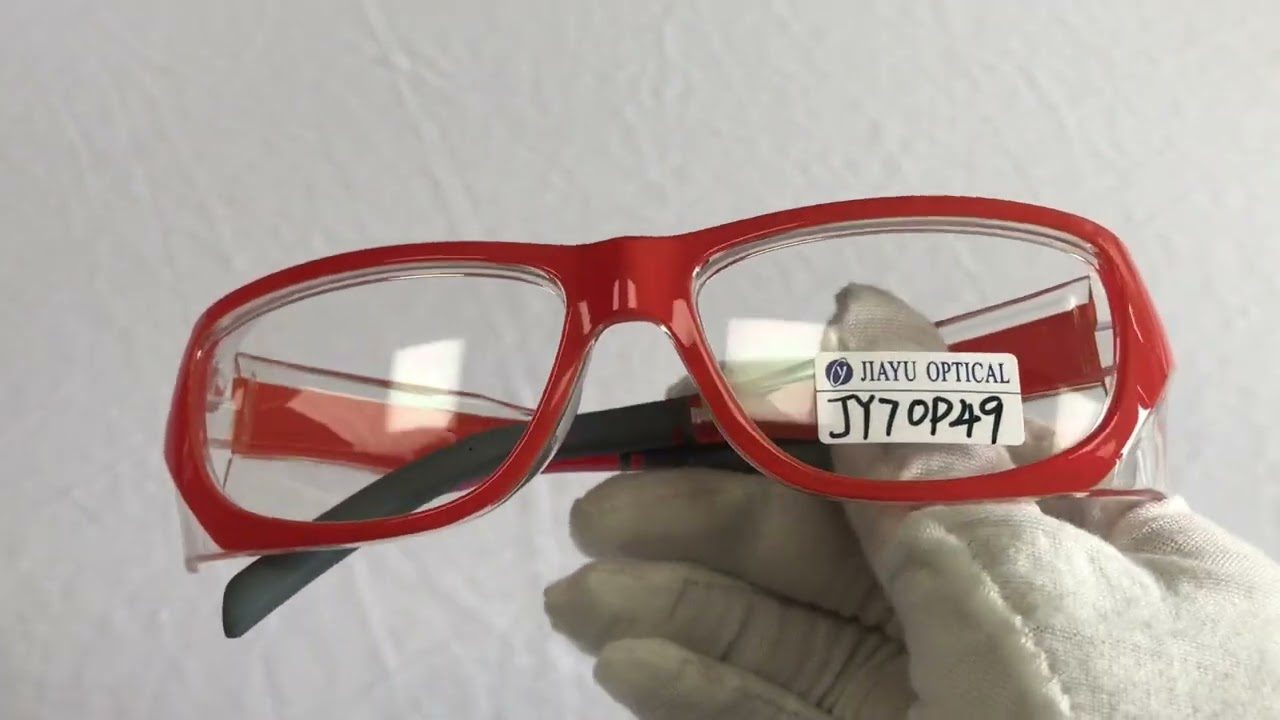 Thumbnail of the Jiayu video: Sports safety glasses with side shield, Jiayu, YouTube